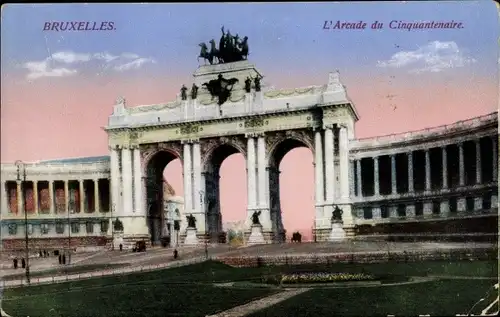 Ak Bruxelles Brüssel, Arcade du Cinquantenaire