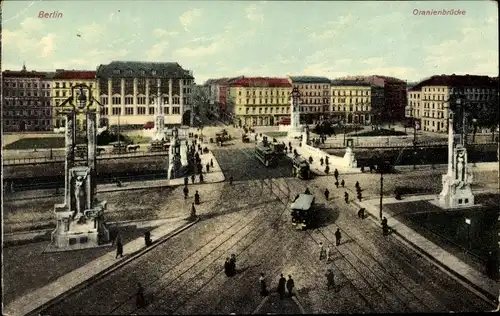 Ak Berlin Kreuzberg, Oranienbrücke