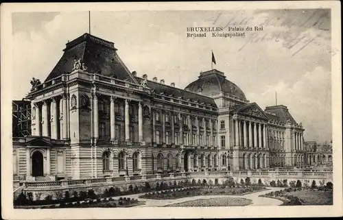 Ak Bruxelles Brüssel, Royaler Palast