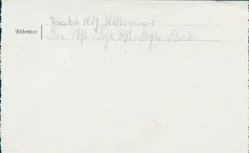 Dt. Feldpost, Reserve Infanterie Regiment 231, Regiments Stab, I WK, Truppenstempel