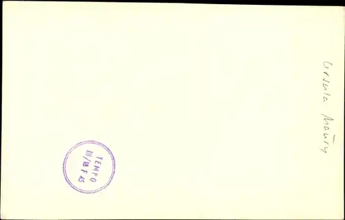 Foto Ak Sängerin Ursula Maury, Portrait, Autogramm, Schwarzer Handschuh