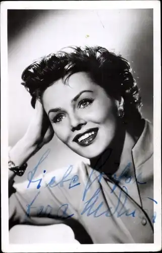 Ak Schauspielerin Vera Molnar, Portrait, Autogramm