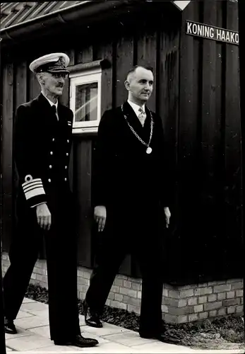 Foto König Haakon VII von Norwegen, Portrait