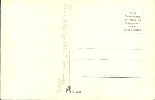 Ak Schauspielerin Jenny Jugo, Portrait