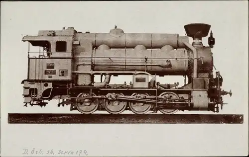 Foto Ak Dampflokomotive Serie 174, Österr. Staatsbahn