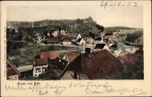 Ak Pfirt Elsass Haut Rhin, Panorama