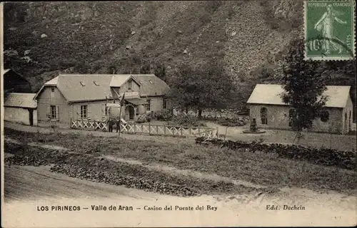 Ak Les Val d’Aran Valle de Aran Katalonien, Casino del Puente del Rey