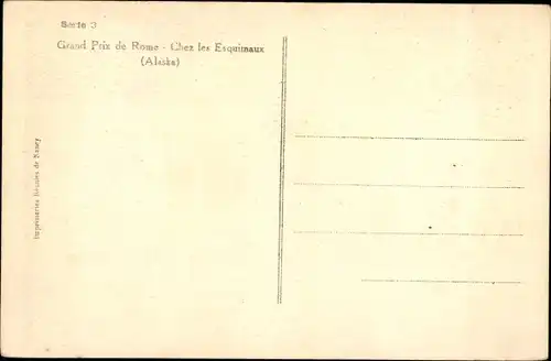 Ak Alaska, Chez les Esquimaux, Eskimo Kinder, erlegte Gans