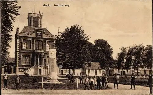 Ak Aardenburg Sluis Zeeland Niederlande, Markt