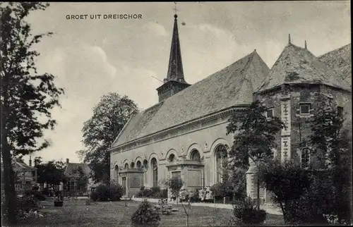 Ak Dreischor Zeeland, Kerk