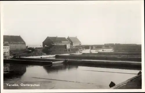 Ak Ierseke Yerseke Reimerswaal Zeeland, Oesterputten
