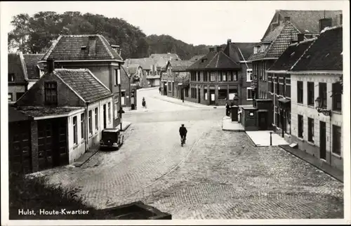 Ak Hulst Zeeland Niederlande, Houte Kwartier