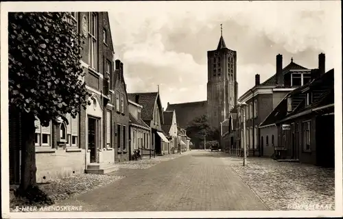 Ak 's Heer Arendskerke Zeeland Niederlande, Dorpsstraat