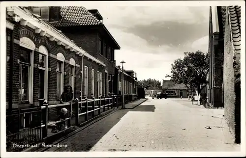 Ak Nieuwdorp Zeeland, Dorpstraat