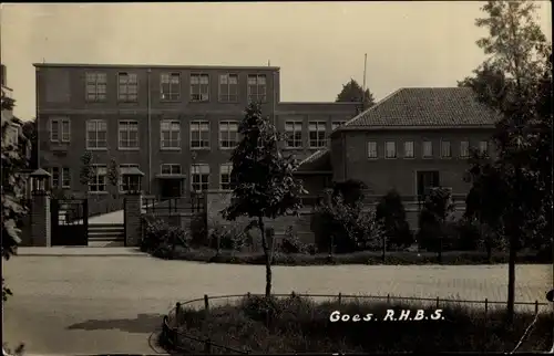 Ak Goes Zeeland Niederlande, R. H. B. S.