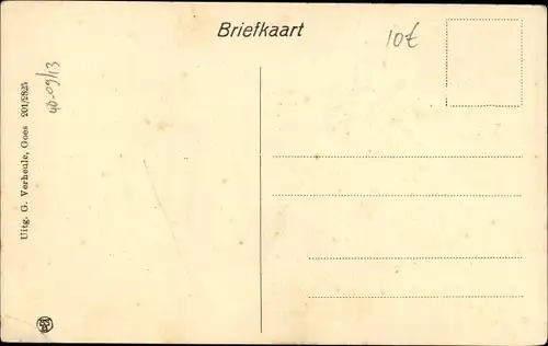 Ak Goes Zeeland Niederlande, Oostsingel