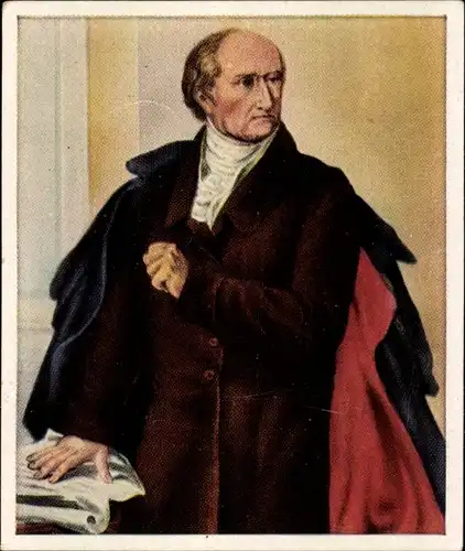 Sammelbild Die Großen der Weltgeschichte Gruppe 5 Nr. 126, Reichsfreiherr vom Stein