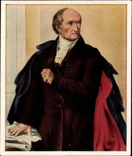 Sammelbild Die Großen der Weltgeschichte Gruppe 5 Nr. 126, Reichsfreiherr vom Stein