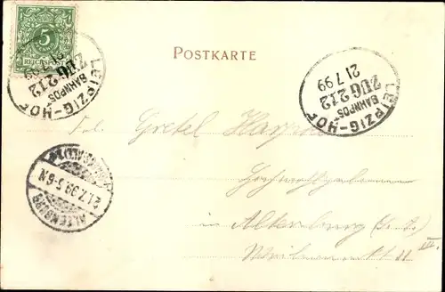 Ak Leipzig in Sachsen, Neues Theater