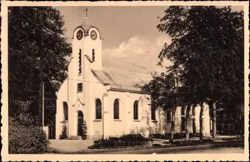 Ak Soesterberg Utrecht Niederlande, N. H. Kerkje bij Huis ter Heide