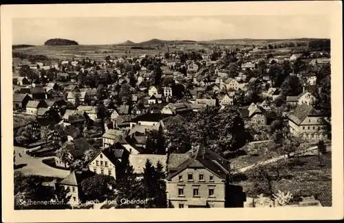 Ak Seifhennersdorf im Landkreis Görlitz, Blick zum Oberdorf