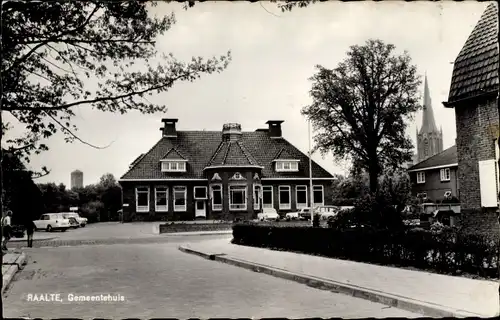 Ak Raalte Overijssel, Gemeentehuis