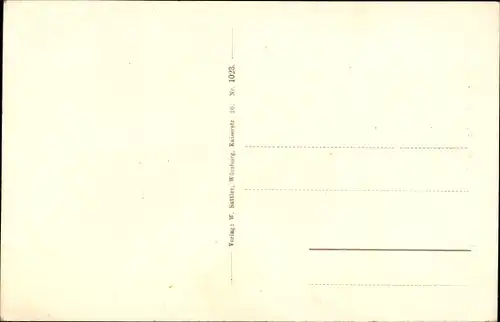 Ak Würzburg am Main Unterfranken, Hofgartentor, Ostportal