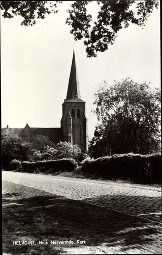 Ak Helvoirt Vught Nordbrabant, Ned. Herv. Kerk