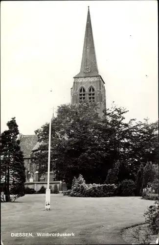 Ak Diessen Nordbrabant Niederlande, Willibrorduskerk