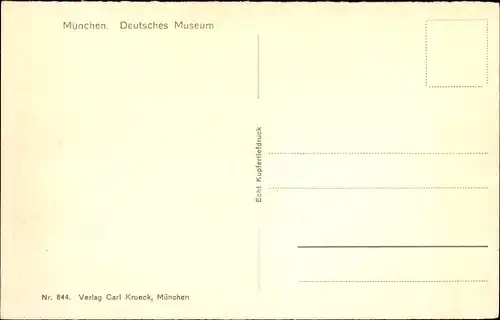 Ak München, Deutsches Museum