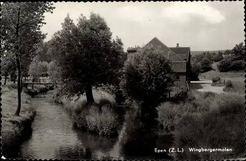 Ak Epen Limburg Niederlande, Wingbergermolen