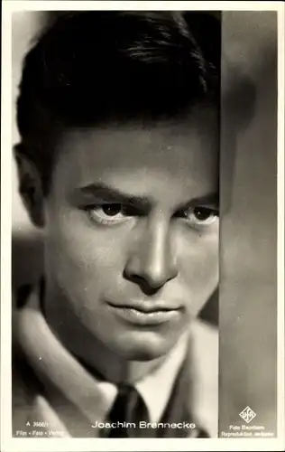 Ak Schauspieler Joachim Brennecke, Portrait, Film Foto Verlag A 3660/1