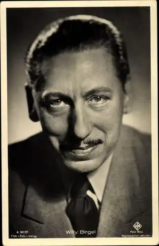 Ak Schauspieler Willy Birgel, Portrait