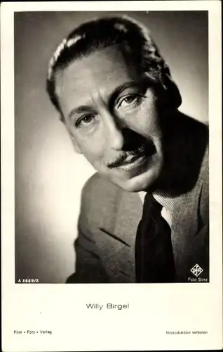Ak Schauspieler Willy Birgel, Portrait