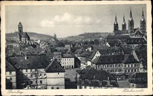 Ak Bamberg in Oberfranken, Totalansicht