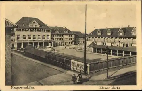 Ak Essen im Ruhrgebiet, Margaretenhöhe, Kleiner Markt