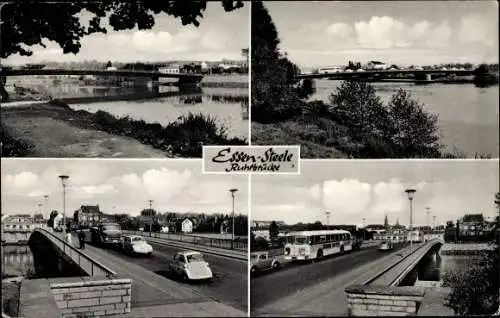 Ak Steele Essen im Ruhrgebiet, Ruhrbrücke