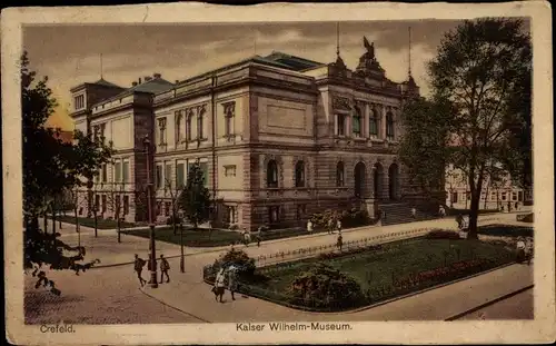 Ak Krefeld am Niederrhein, Kaiser Wilhelm-Museum