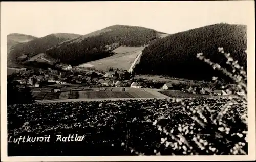 Foto Ak Rattlar Willingen Upland in Hessen, Panorama