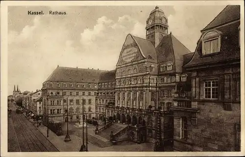 Ak Kassel in Hessen, Rathaus