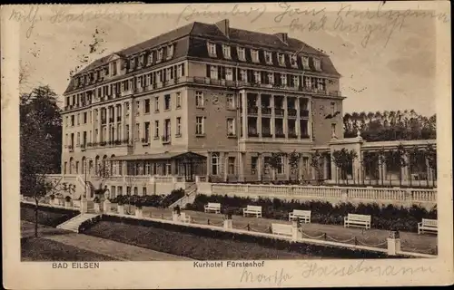 Ak Bad Eilsen Niedersachsen, Kurhotel Fürstenhof