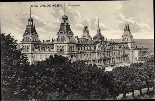 Ak Bad Wildungen in Hessen, Fürstenhof