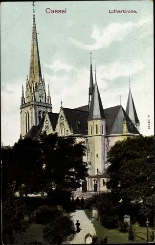 Ak Kassel in Hessen, Lutherkirche