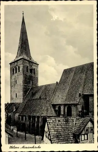 Ak Uelzen in Niedersachsen, Marienkirche