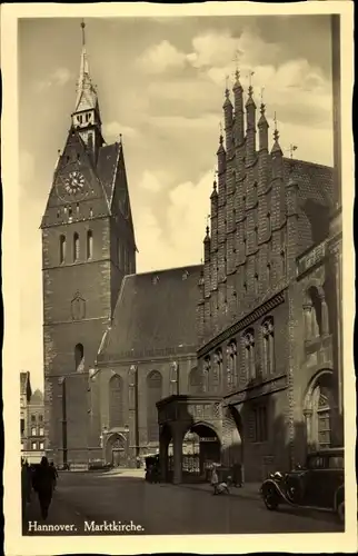 Ak Hannover in Niedersachsen, Marktkirche