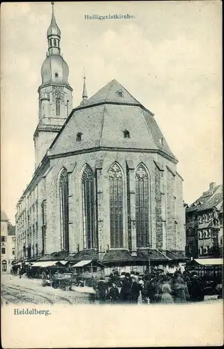 Ak Heidelberg am Neckar, Heiliggeistkirche
