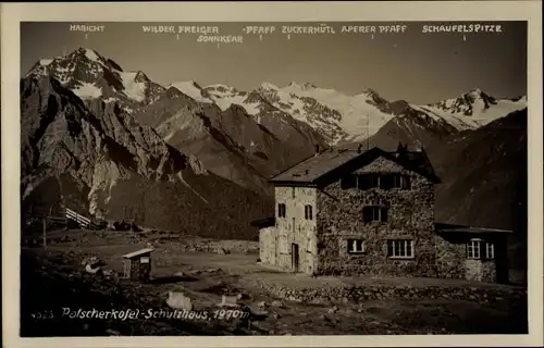 Ak Innsbruck Tirol, Patscherkofel, Kaiser Franz Josef Schutzhaus