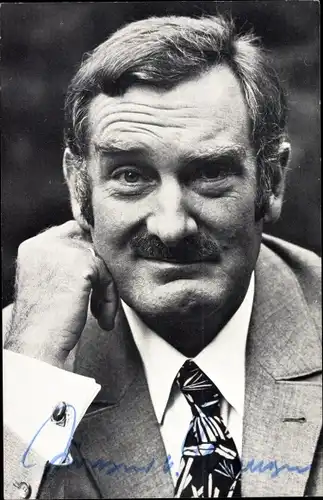 Ak Schauspieler Jürgen von Mann, Portrait, Autogramm