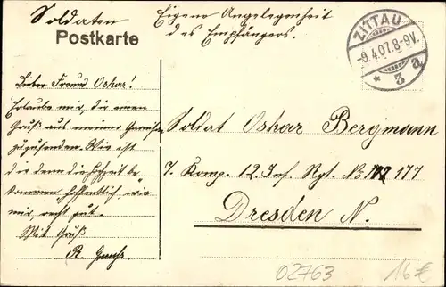 Ak Zittau in Sachsen, Töpferberg