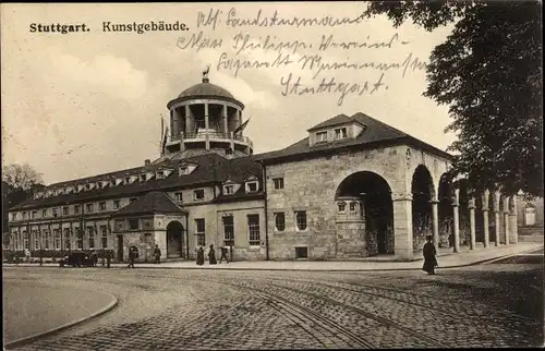 Ak Stuttgart in Württemberg, Kunstgebäude